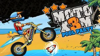 Moto X3m Pool Party